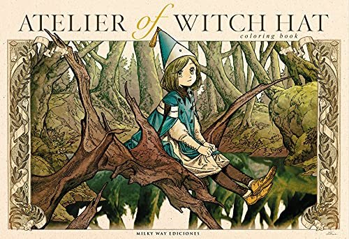 Atelier of the witch hat coloring book