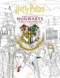 Harry potter el libro oficial de hogwarts para colorear potter harry librerãa canaima