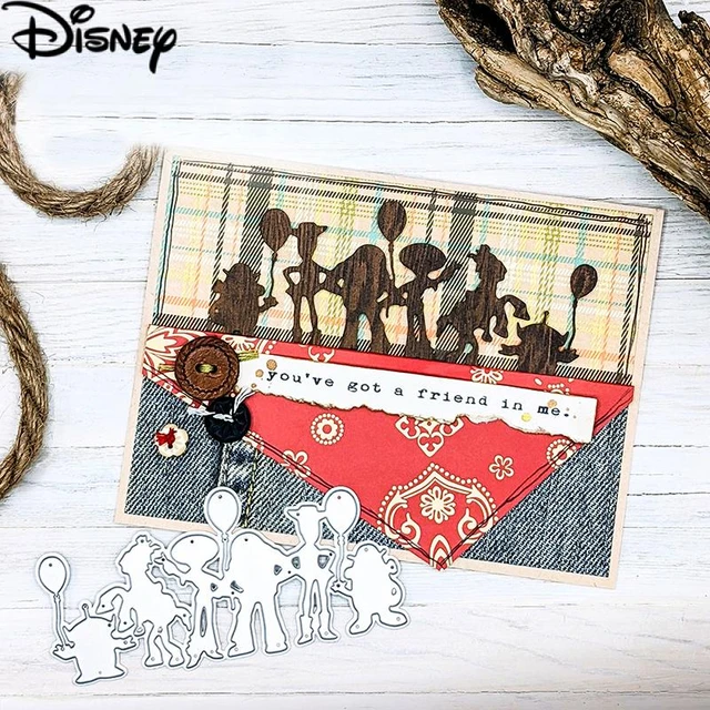 Disney movie toy story metal cutting dies woody buzz lightyear aliens die cuts mold decoration scrapbook paper craft mould