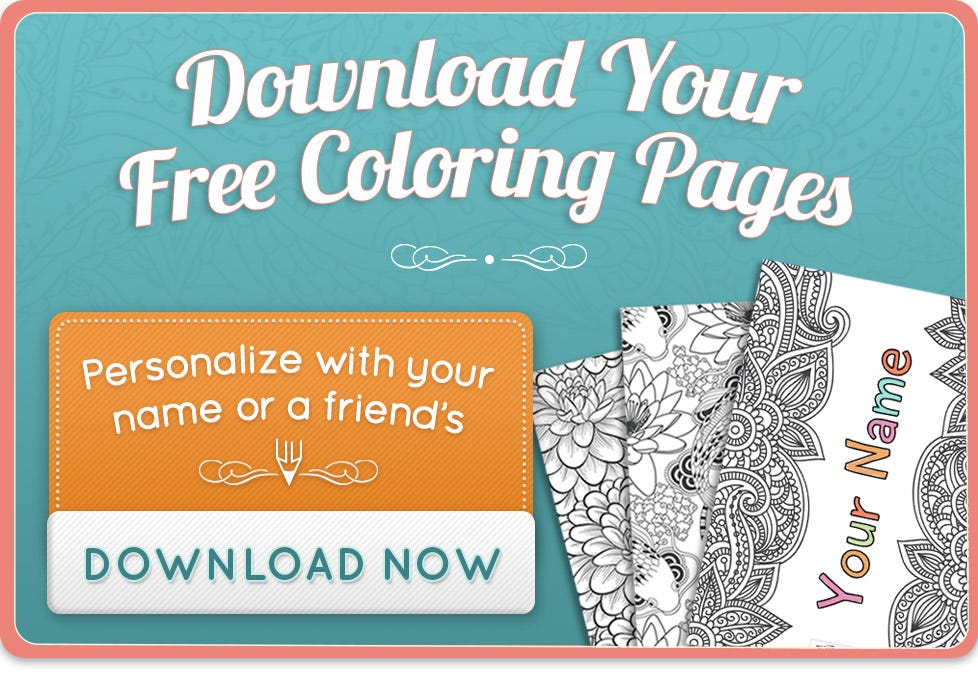 Personalized adult coloring book for download version put me in the story