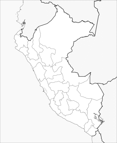 Peru map coloring page free printable coloring pages