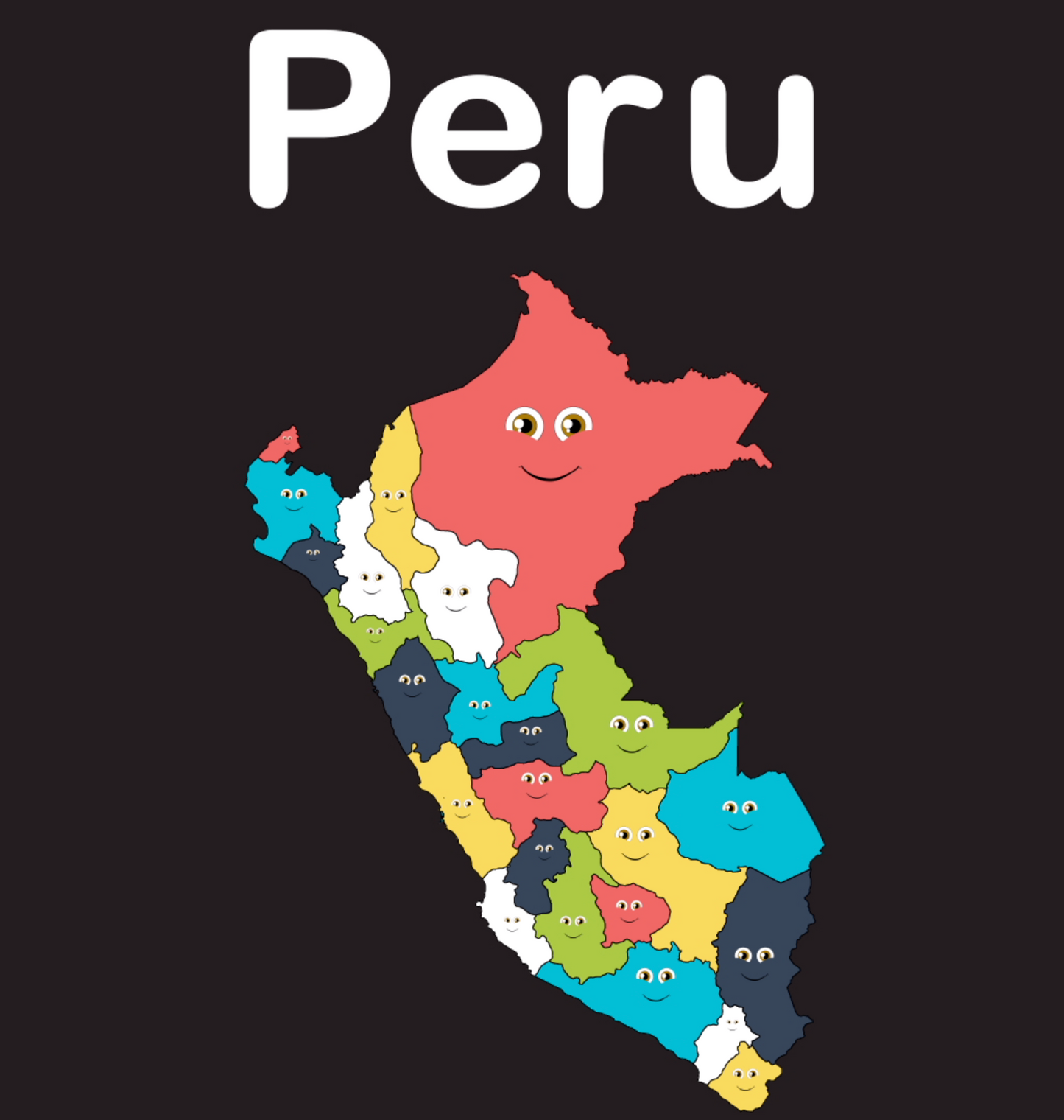 Peru coloring sheet â kids learning tube