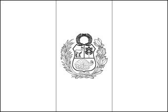 Peru flag flag of peru peru flag flag coloring pages flag