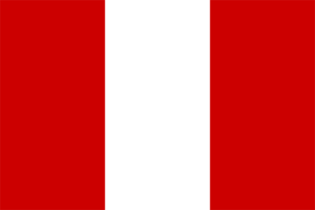 Coloring page for the flag of peru