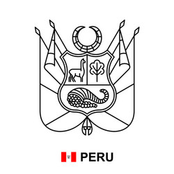 Peru vector images over