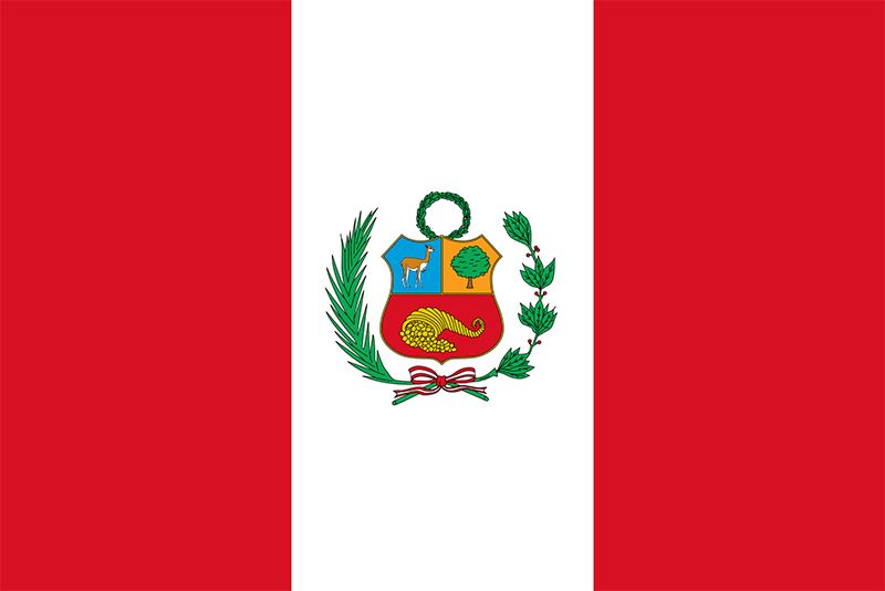 Flag of peru history colors symbolism