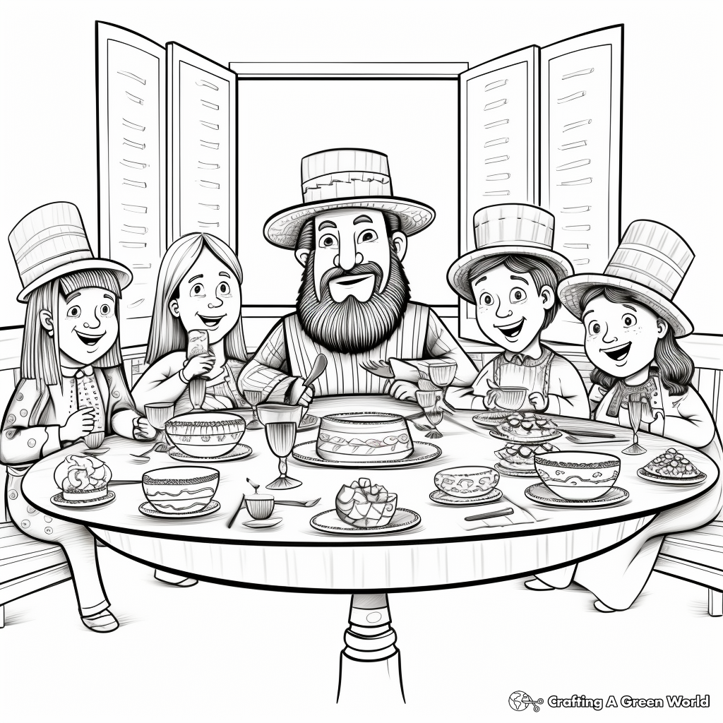 Passover coloring pages