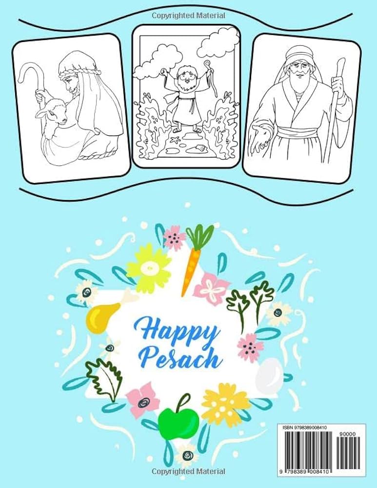 Happy passover coloring book passover coloring book for kids celebrate passover with moses pharaoh passover coloring book jewish holidays gift for pesach gift for little kids preschoolâââ ox essassi