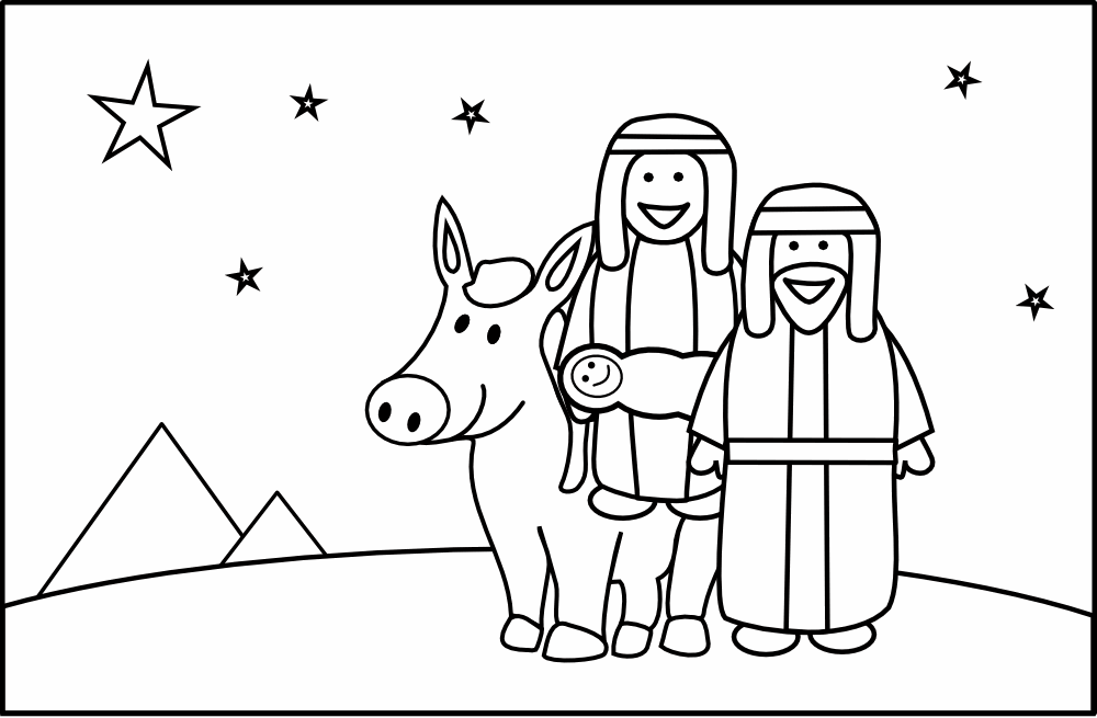 Christmas pictures to color in coloring pages christmas pictures to color bible coloring pages