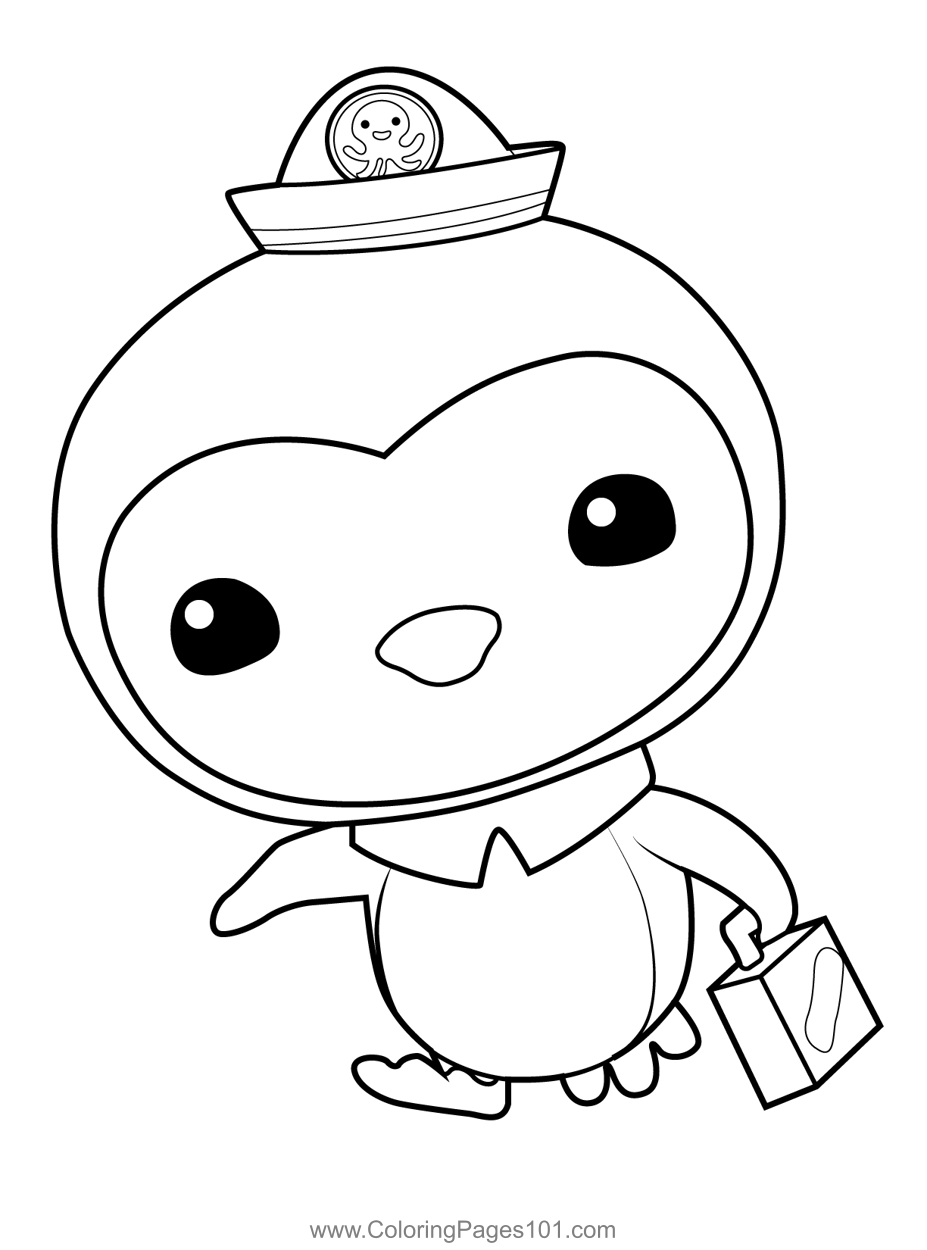 Peso penguin octonauts coloring page octonauts coloring pages coloring pages for kids