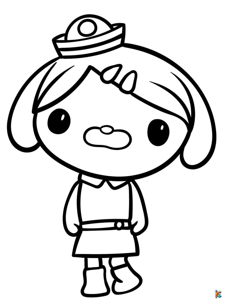 Octonauts coloring pages â