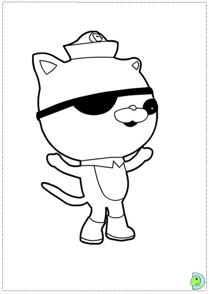 Octonauts coloring page