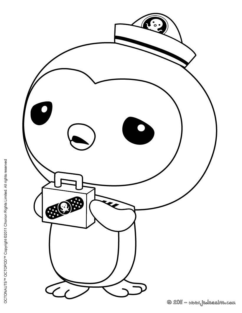 Octonauts coloring pages penguin coloring pages cute coloring pages cartoon coloring pages