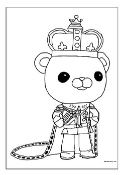 Printable octonauts coloring pages dive into adventure with barnacles and crew