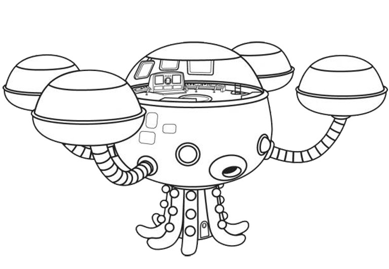 Octonauts coloring pages