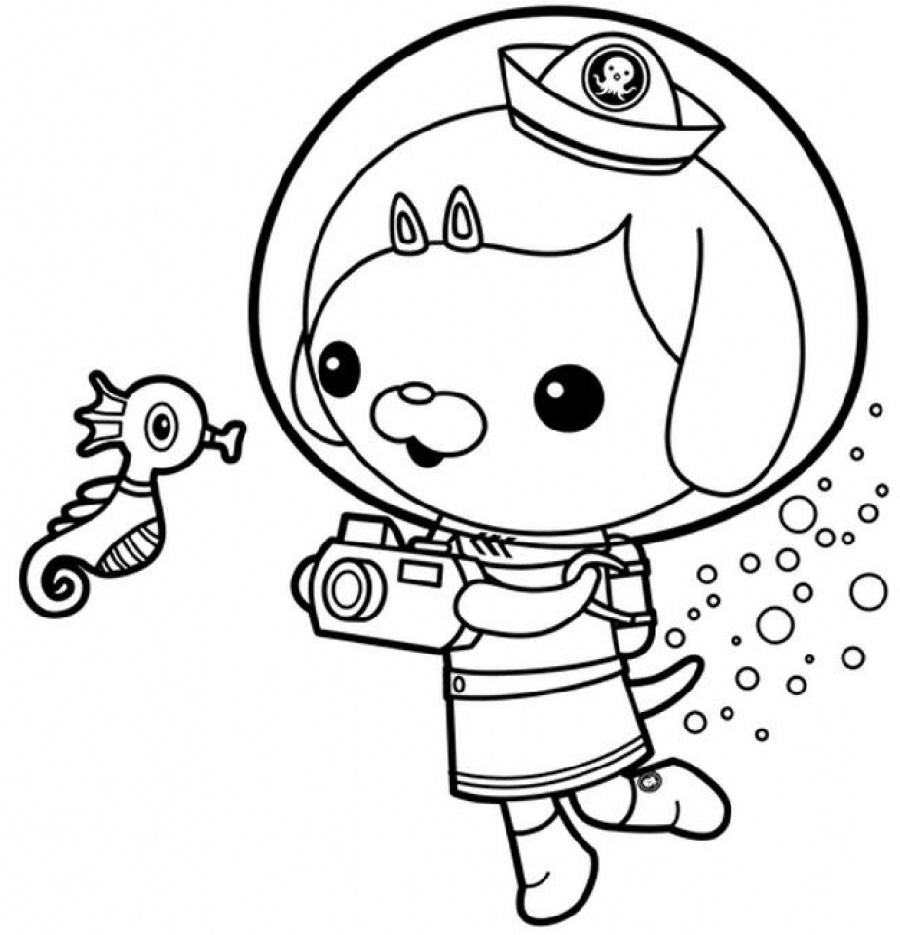 Octonauts coloring pages â