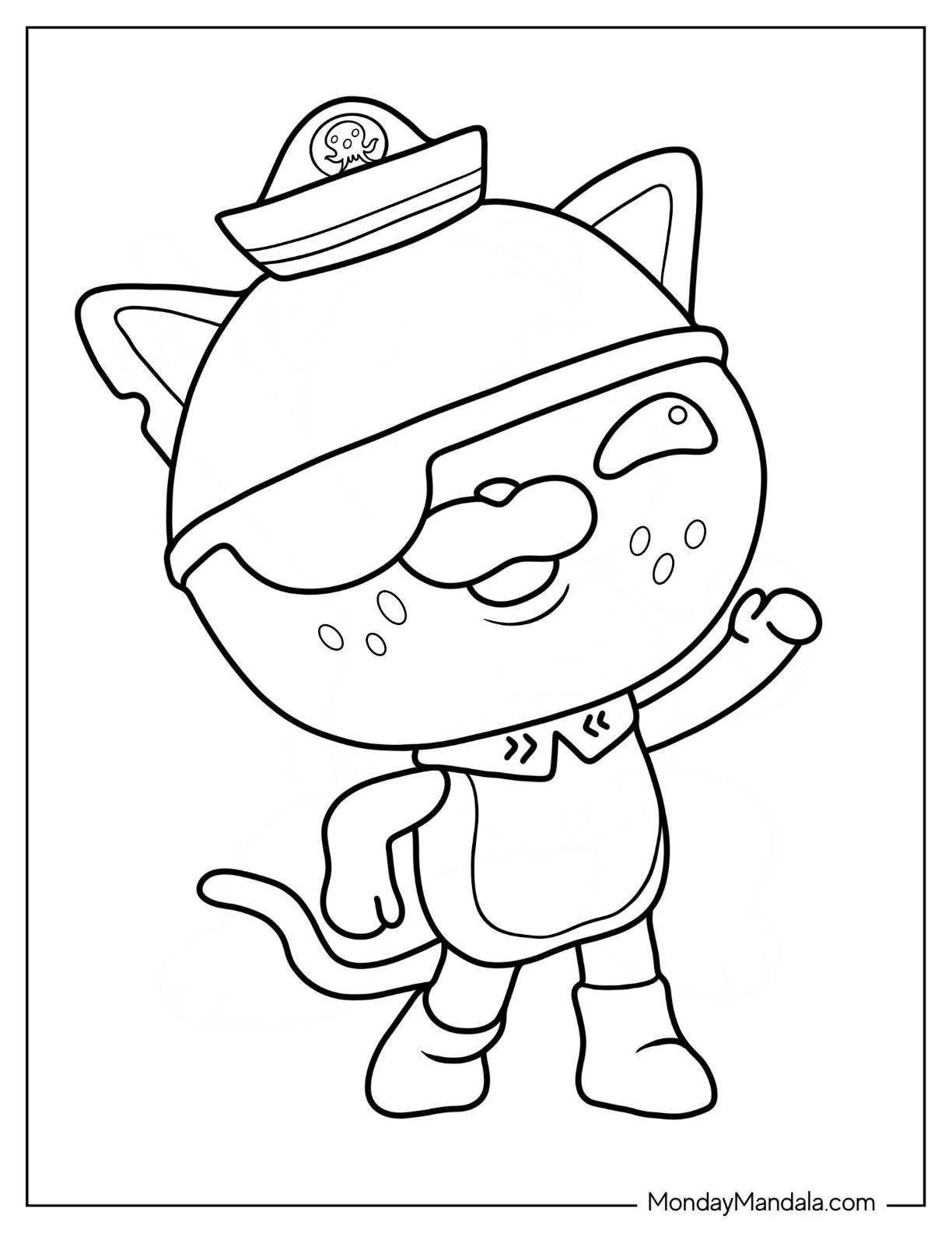 Octonauts coloring pages free pdf printables