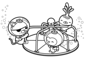 Octonauts coloring pages free coloring pages