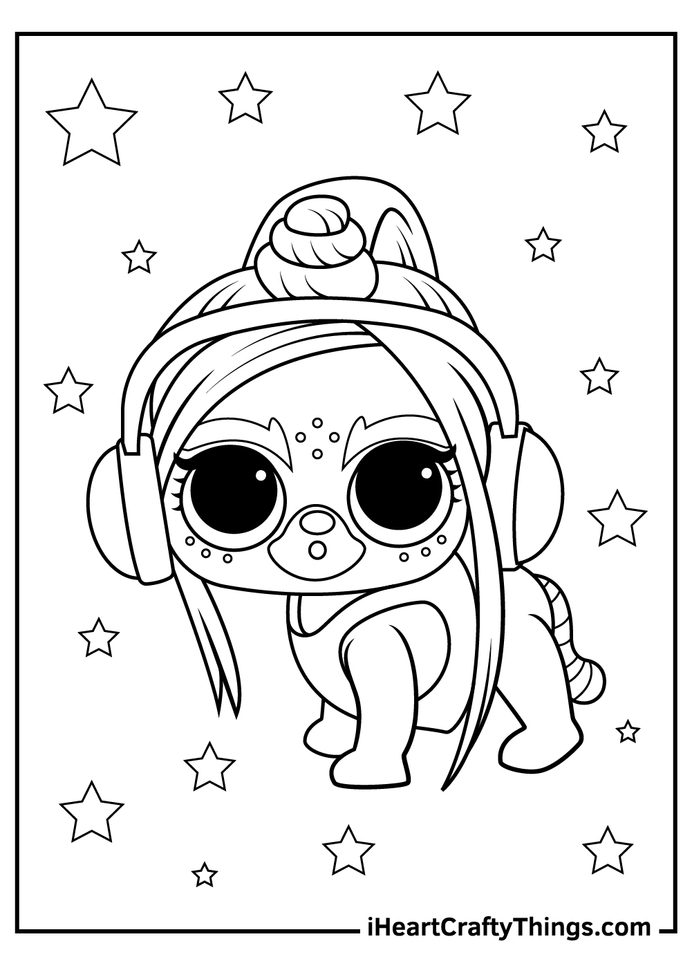 Lol surprise pets coloring pages free printables