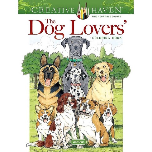 Creative haven the dog lovers coloring book