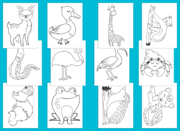 Preschool coloring pages