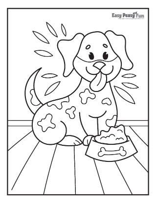 Dog coloring pages