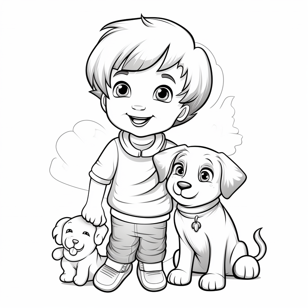 Pet coloring pages