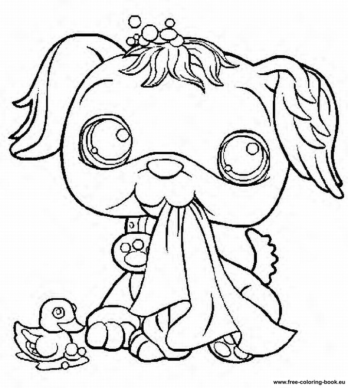 Coloring pages littlest pet shop