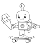 Roblox coloring pages free coloring pages