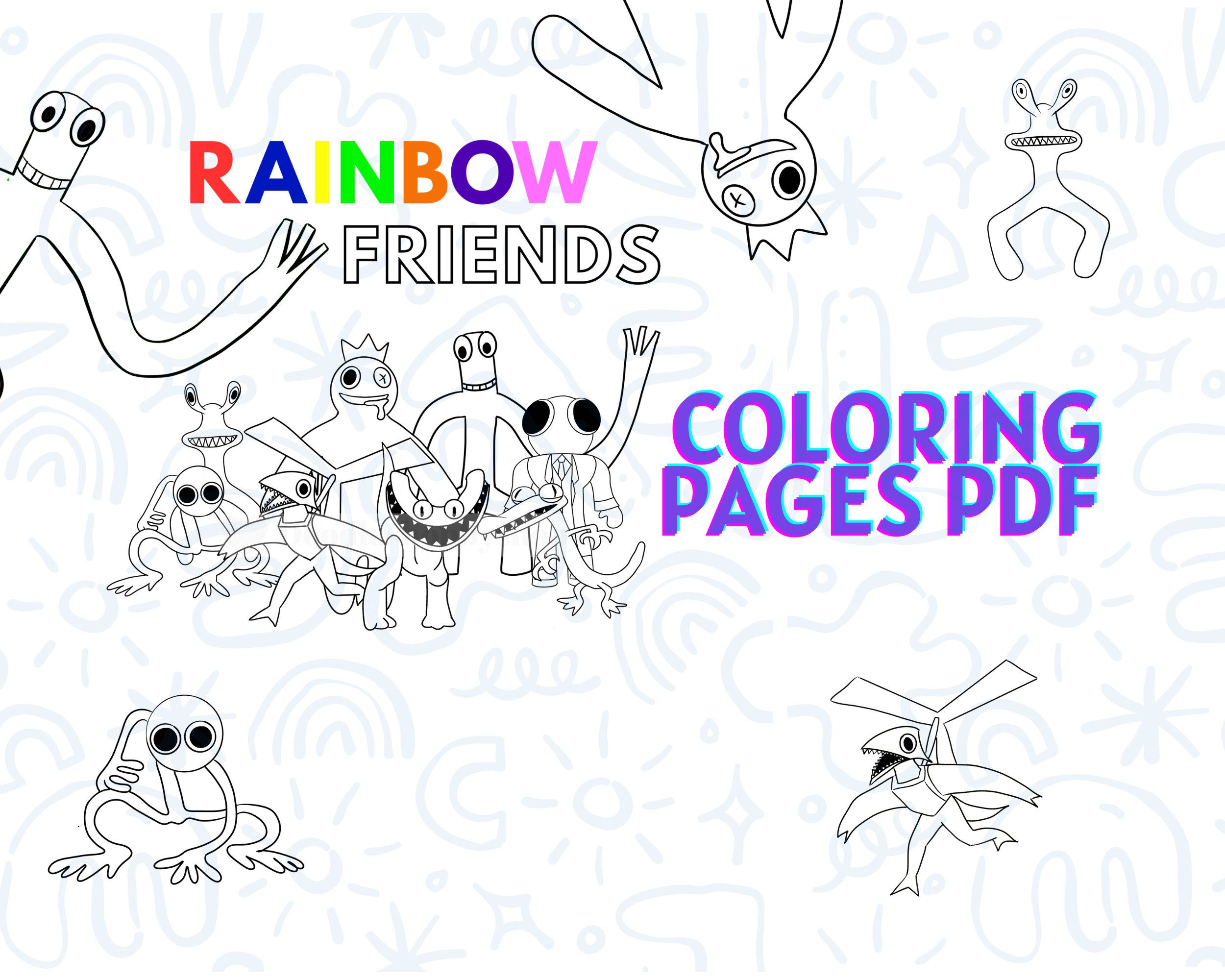 Roblox coloring pages