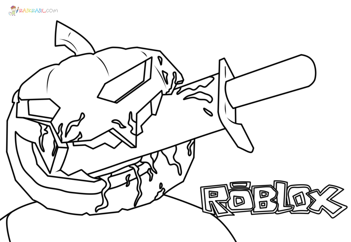 Roblox coloring pages