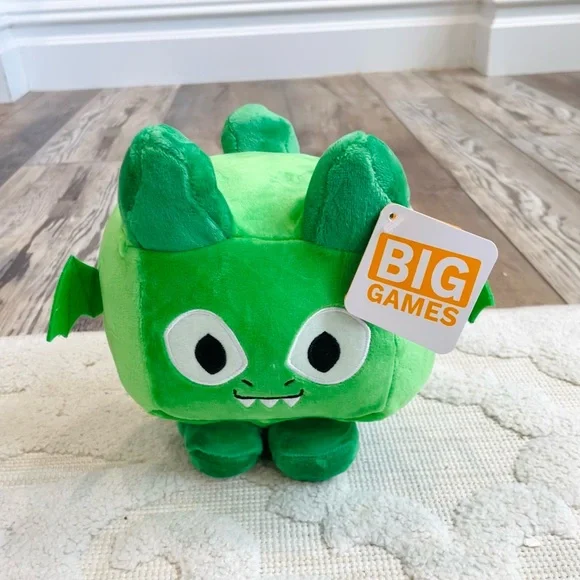 Roblox video games consoles roblox pet simulator x huge dragon plush doll toy pet with redeemable code