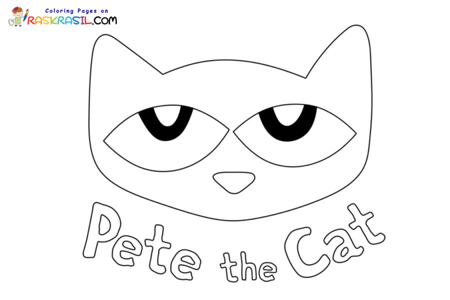 Pete the cat coloring pages