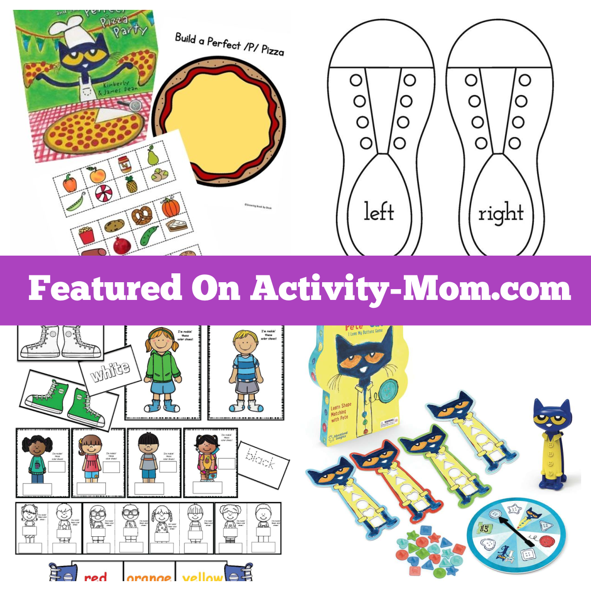 Pete the cat printables and activities free