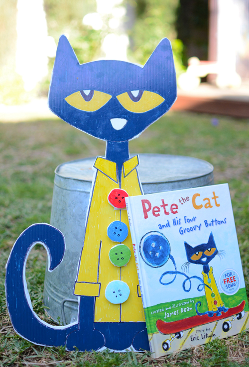 Make pete the cat and his four groovy buttons