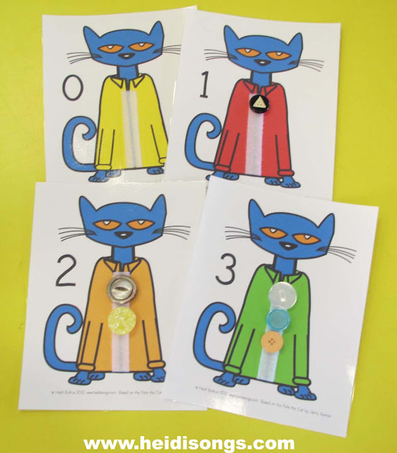 A pete the cat freebie