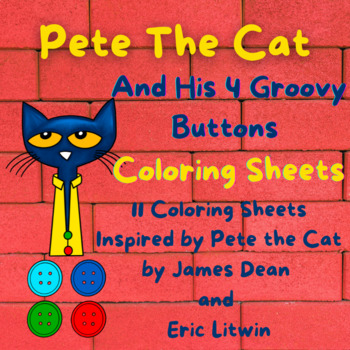 Pete the cat coloring pages