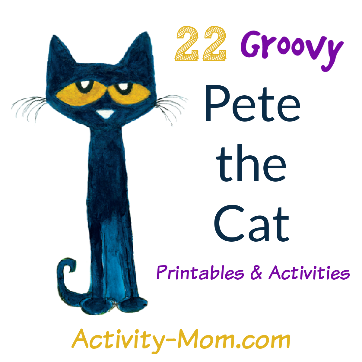 Pete the cat printables and activities free