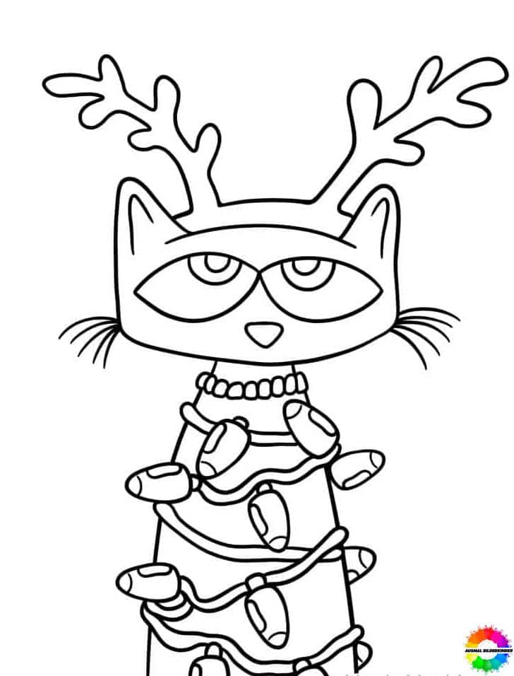 Pete the cat coloring pages to print or color