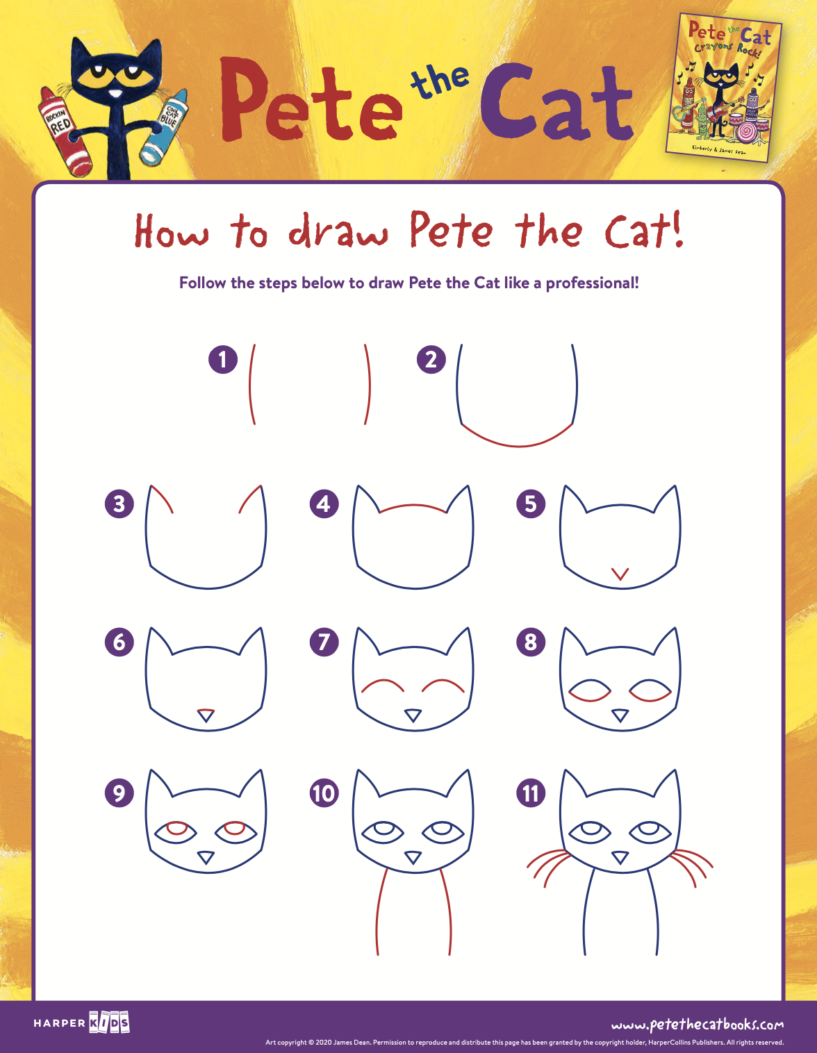 Pete the cat saves christmas drawing