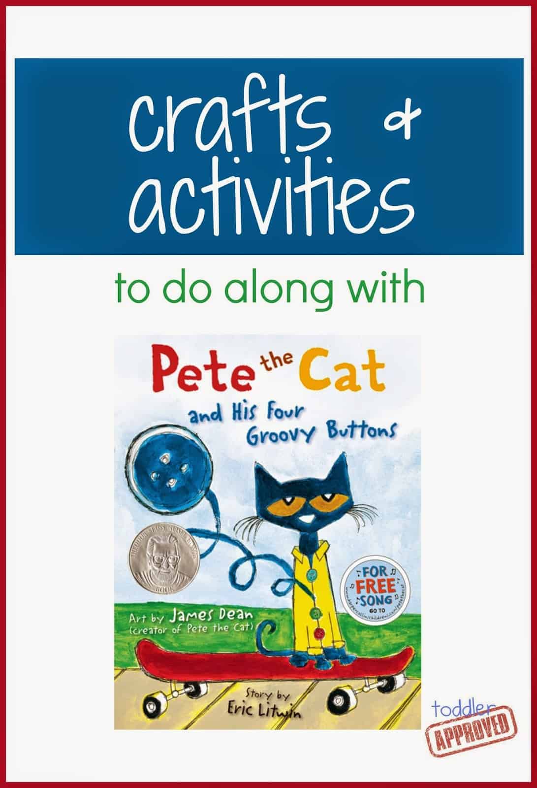 Crafts and activities to do along with pete the cat