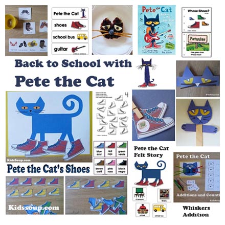 Back to school with pete the cat