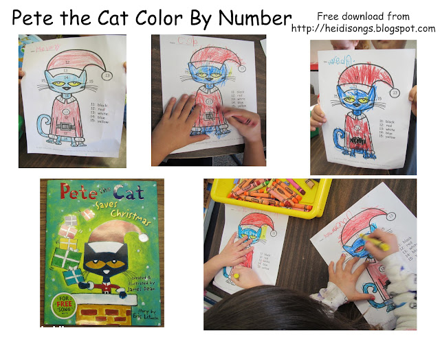 Pete the cat saves christmas freebies and book review