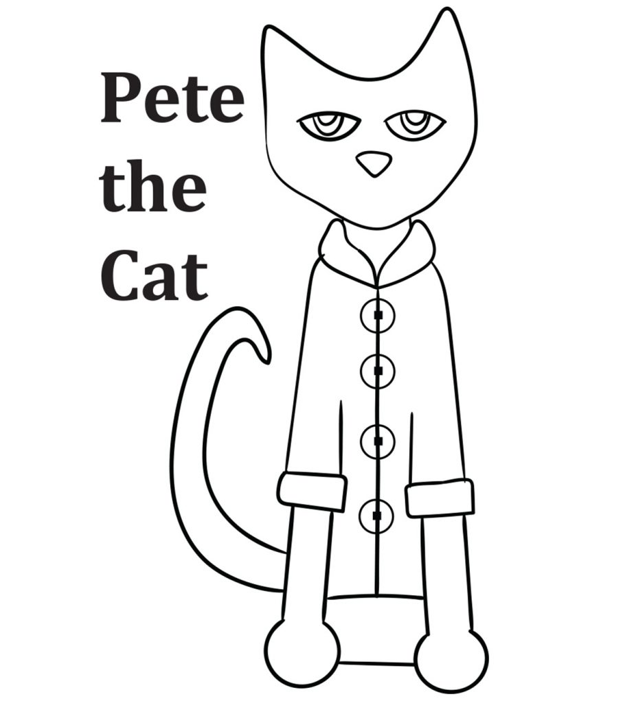 Top free printable pete the cat coloring pages online