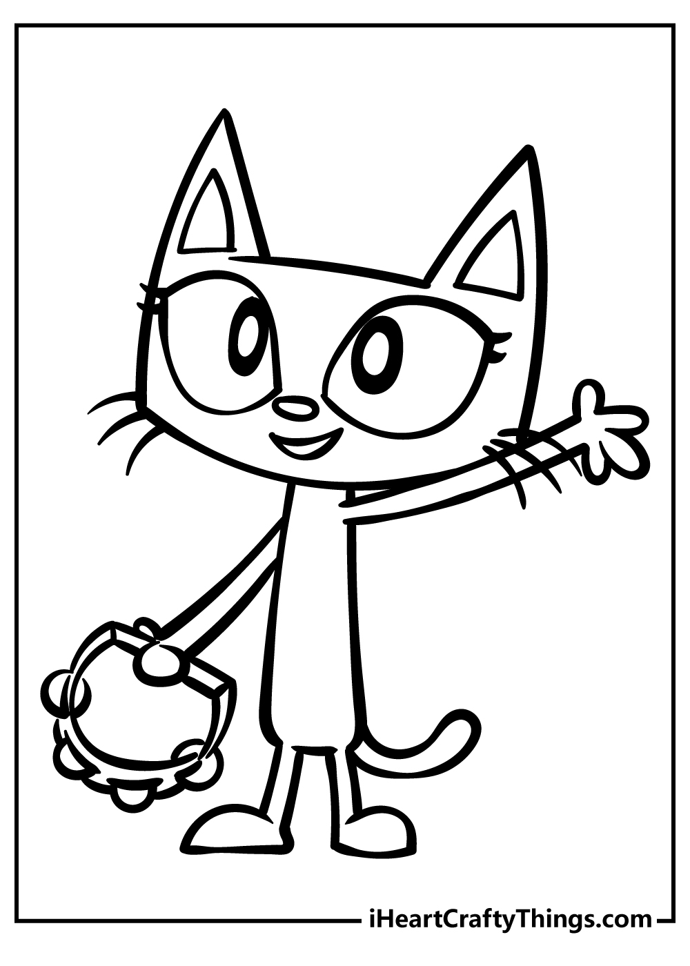 Pete the cat coloring pages free printables