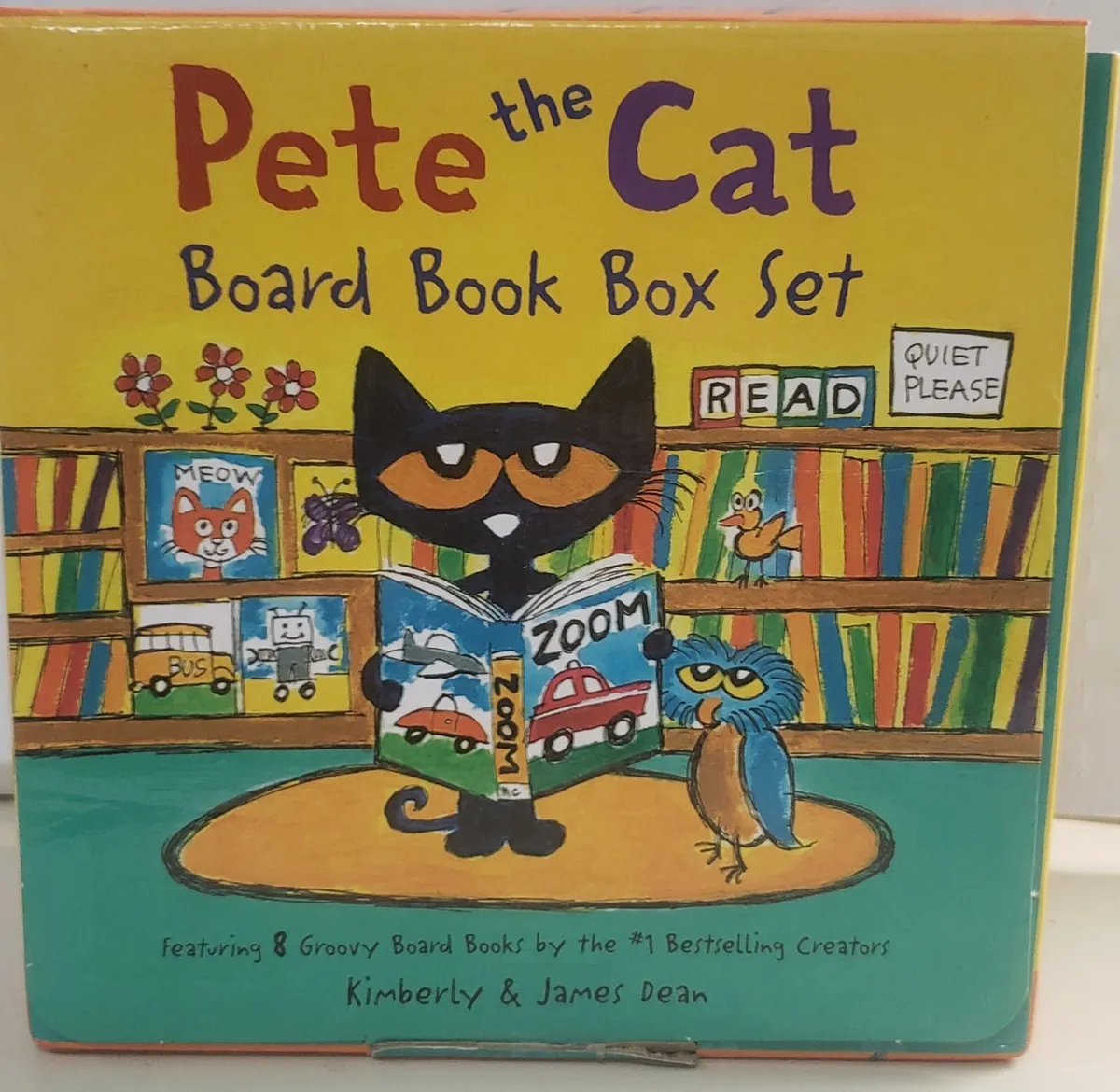 Pete the cat board book box set