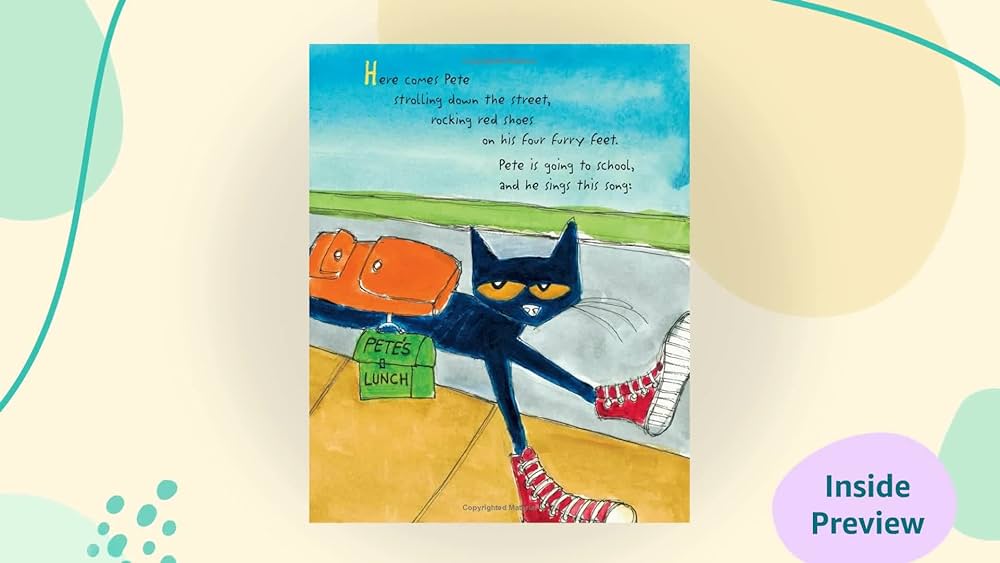 Pete the cat rocking in my school shoes a back to school book for kids dean james litwin eric books