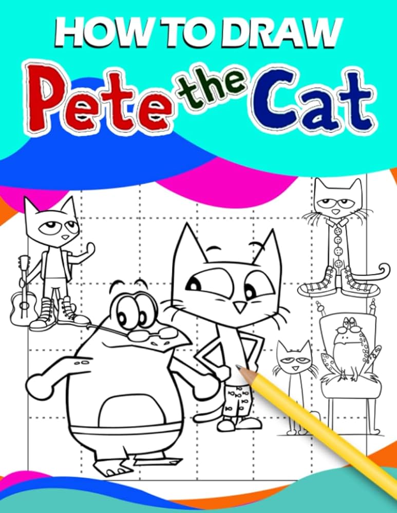 How to draw pñtñ thñ cît including easy and step by step cartoon cat drawing guides inside perfect gift for kids and children to color and have fun corona emilio