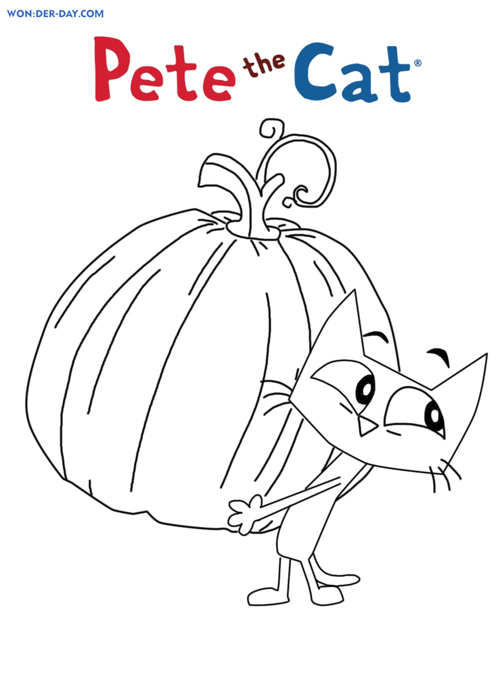 Pete the cat coloring pages printable for free download