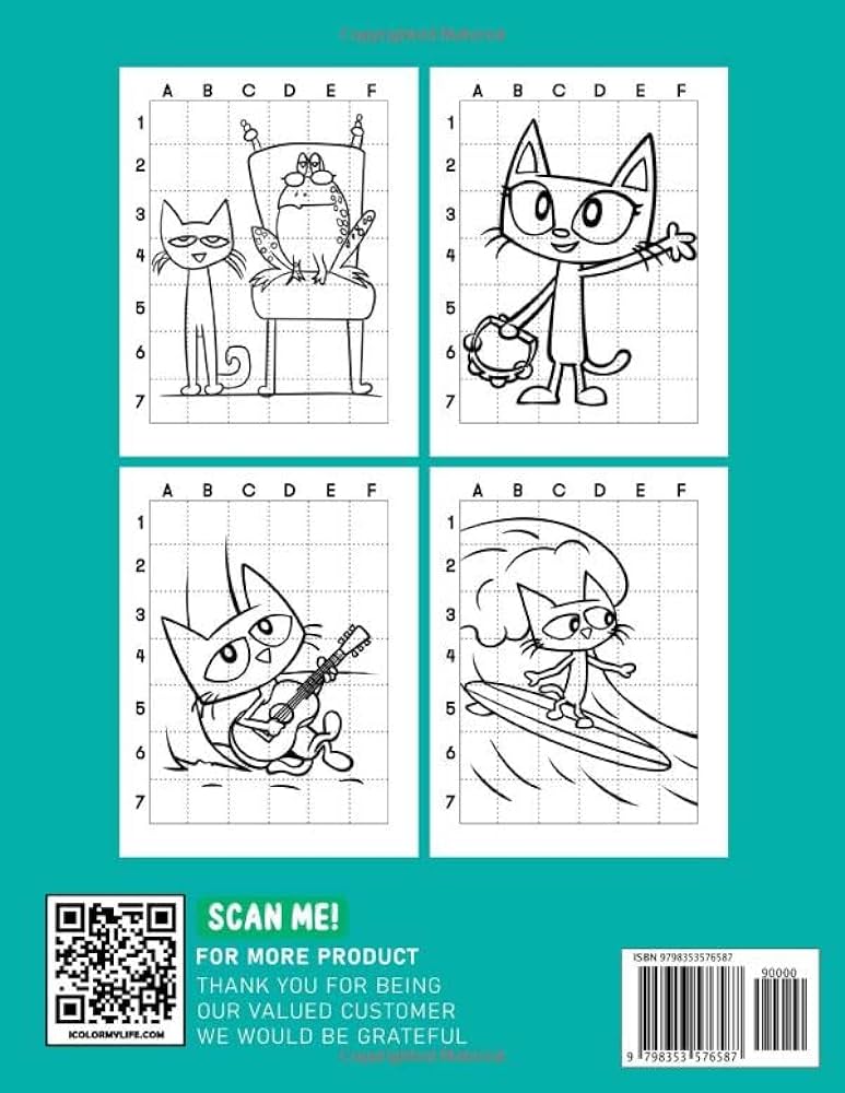 How to draw pñtñ thñ cît including easy and step by step cartoon cat drawing guides inside perfect gift for kids and children to color and have fun corona emilio